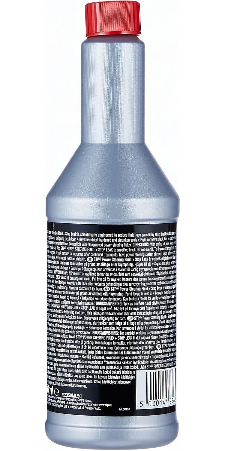 STP Power Steering Stop Leak Fluid 350 ml - Image 2